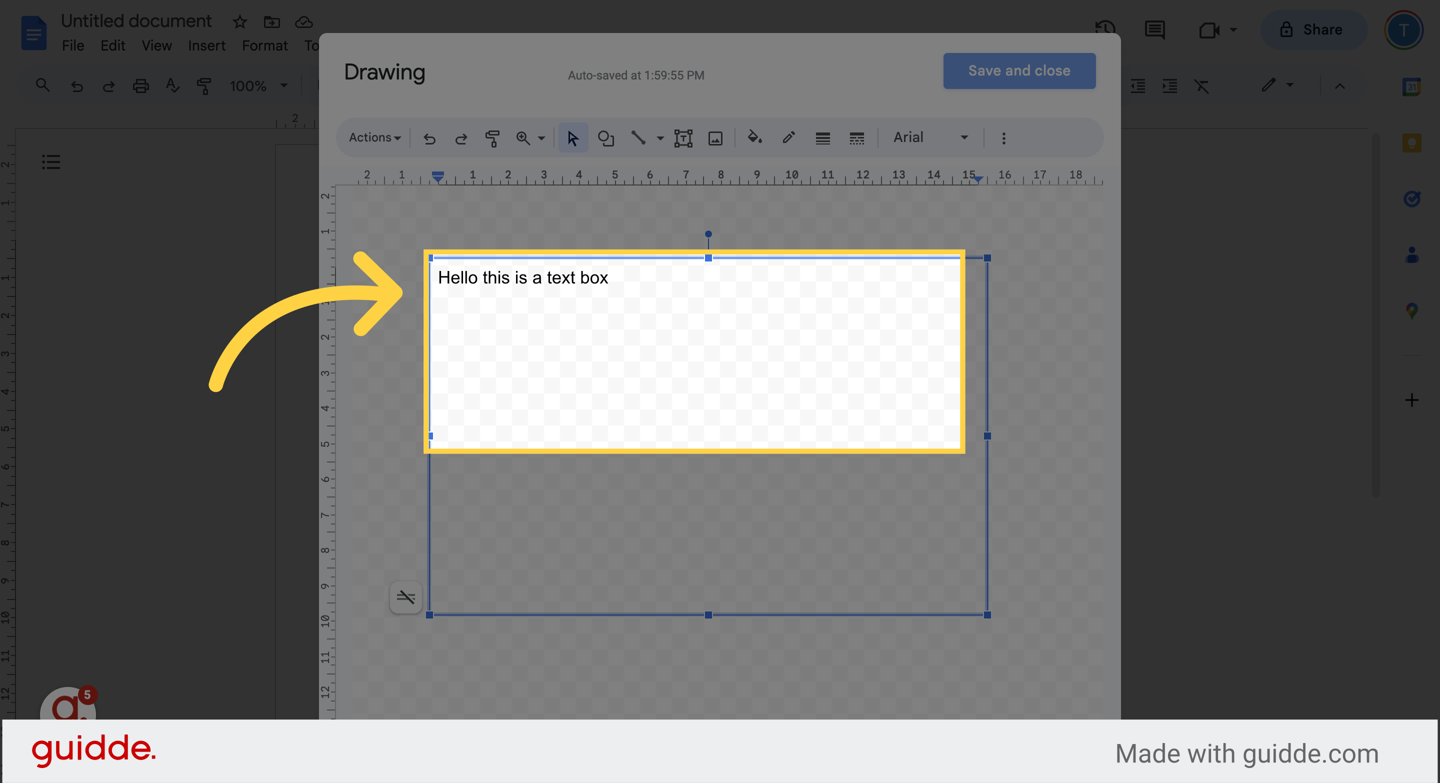 How to Add a Text Box in Google Docs - Guidde | Gallery
