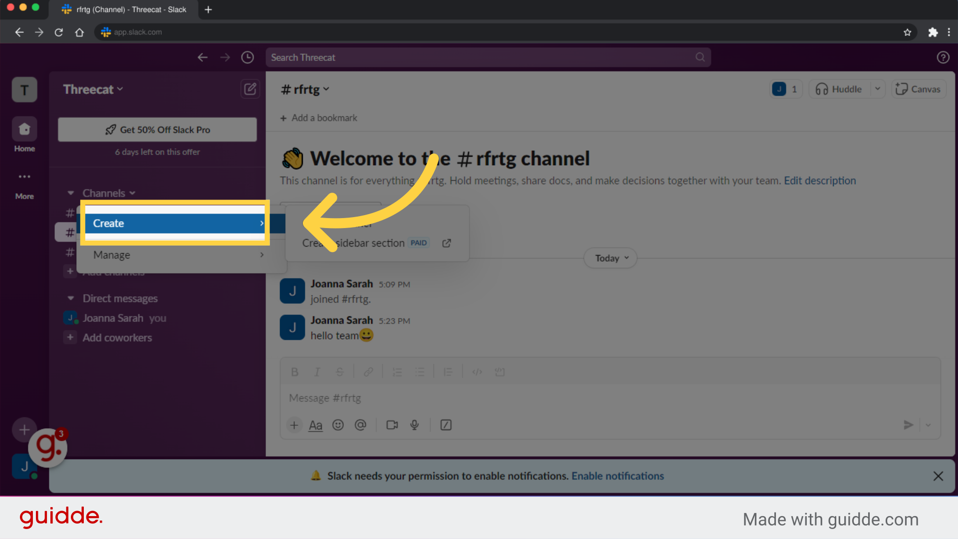 How to create channels, invite team members, and manage permissions in ...