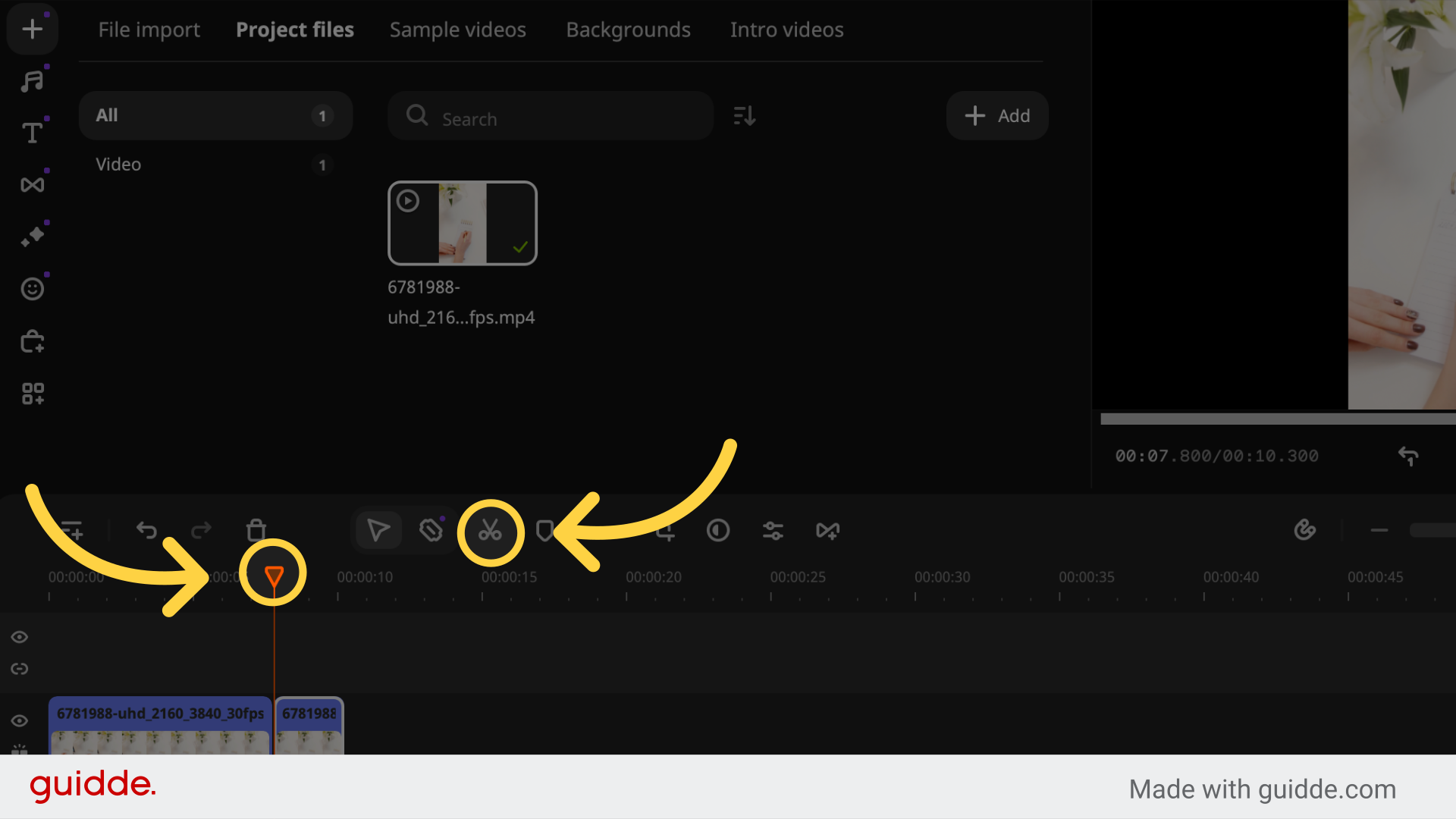 How to trim and merge video clips in Movavi Video Editor - Guidde | Gallery