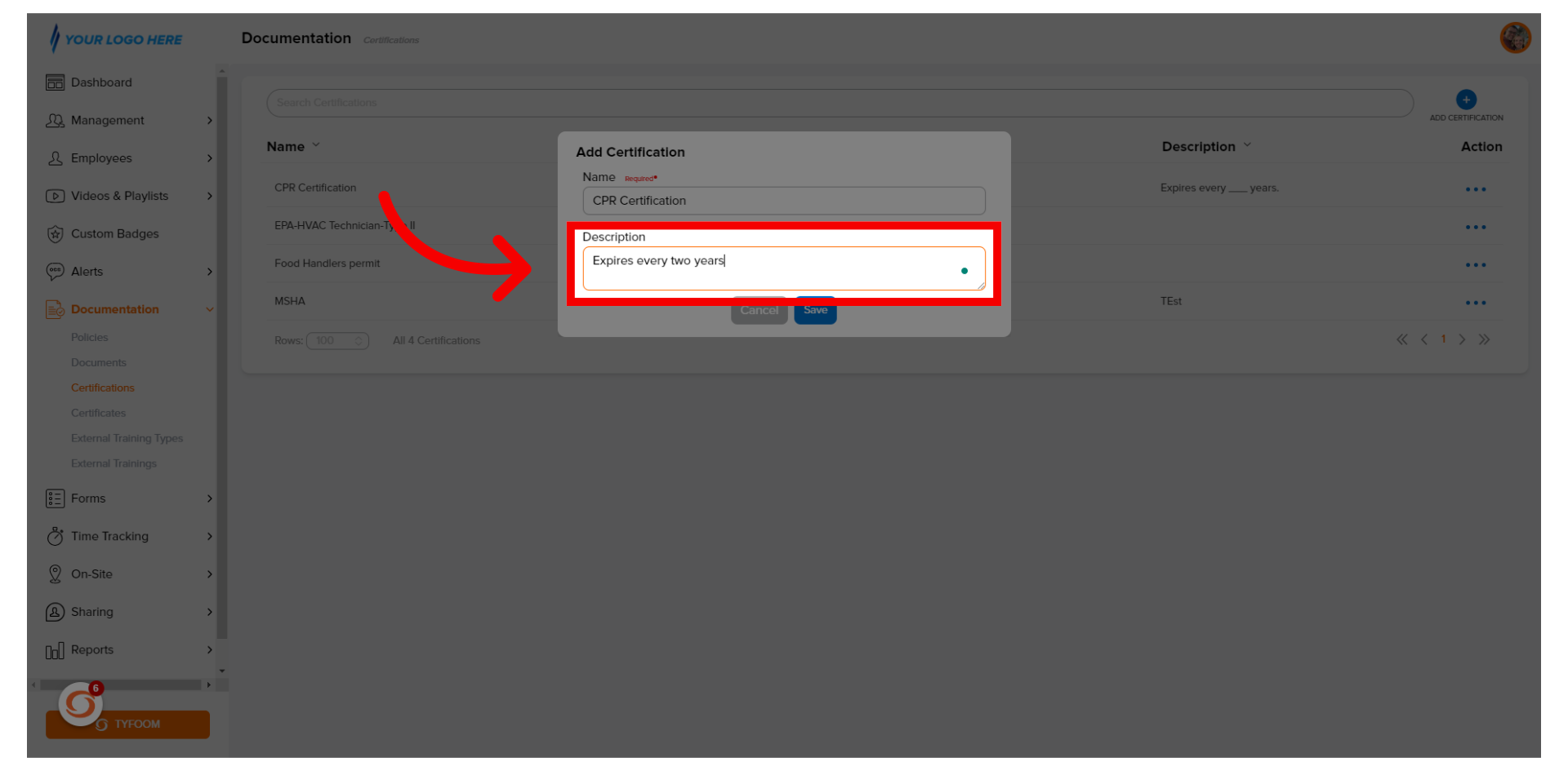 How to Upload Bulk Certifications into Tyfoom How to Upload Bulk Certifications into Tyfoom