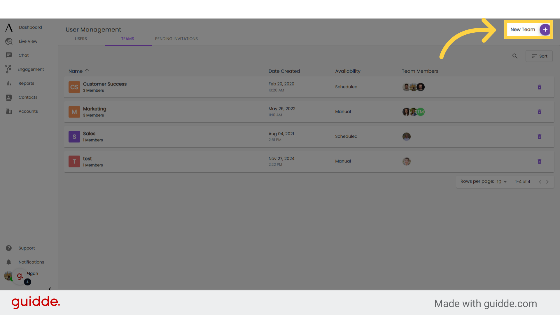 Teams - Signals Help Docs