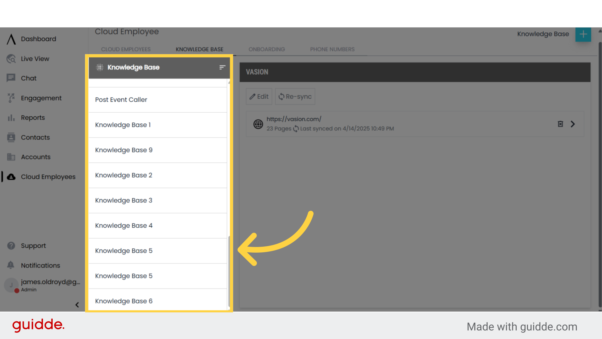 Knowledge Base - Signals Help Docs