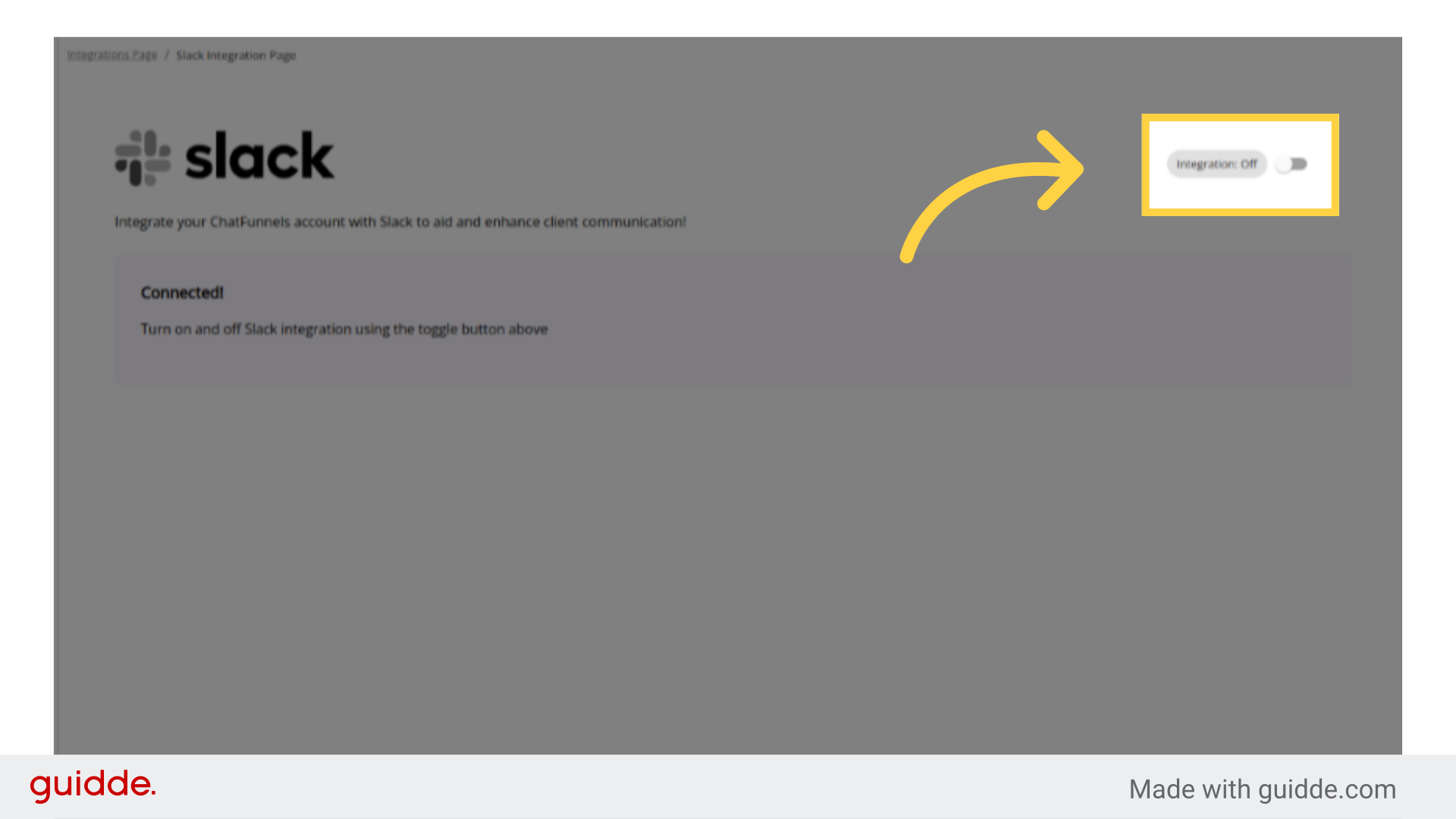 Slack Integration - Signals Help Docs