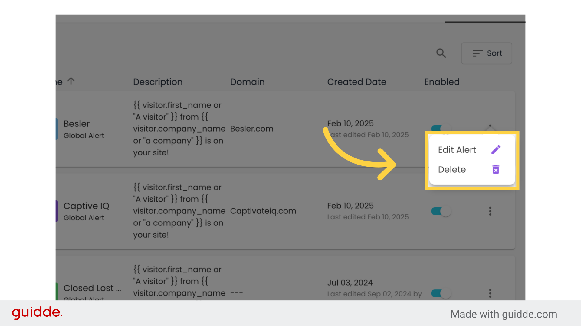 Notifications/Updates, Security and Alerts - Signals Help Docs