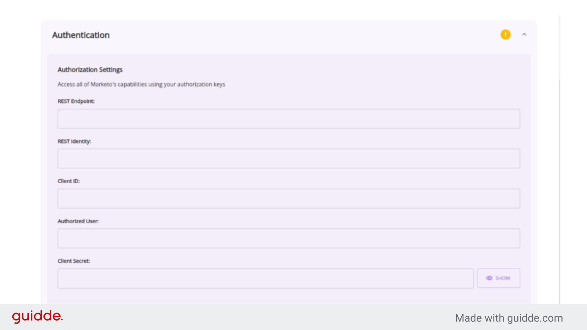 Marketo - Signals Help Docs