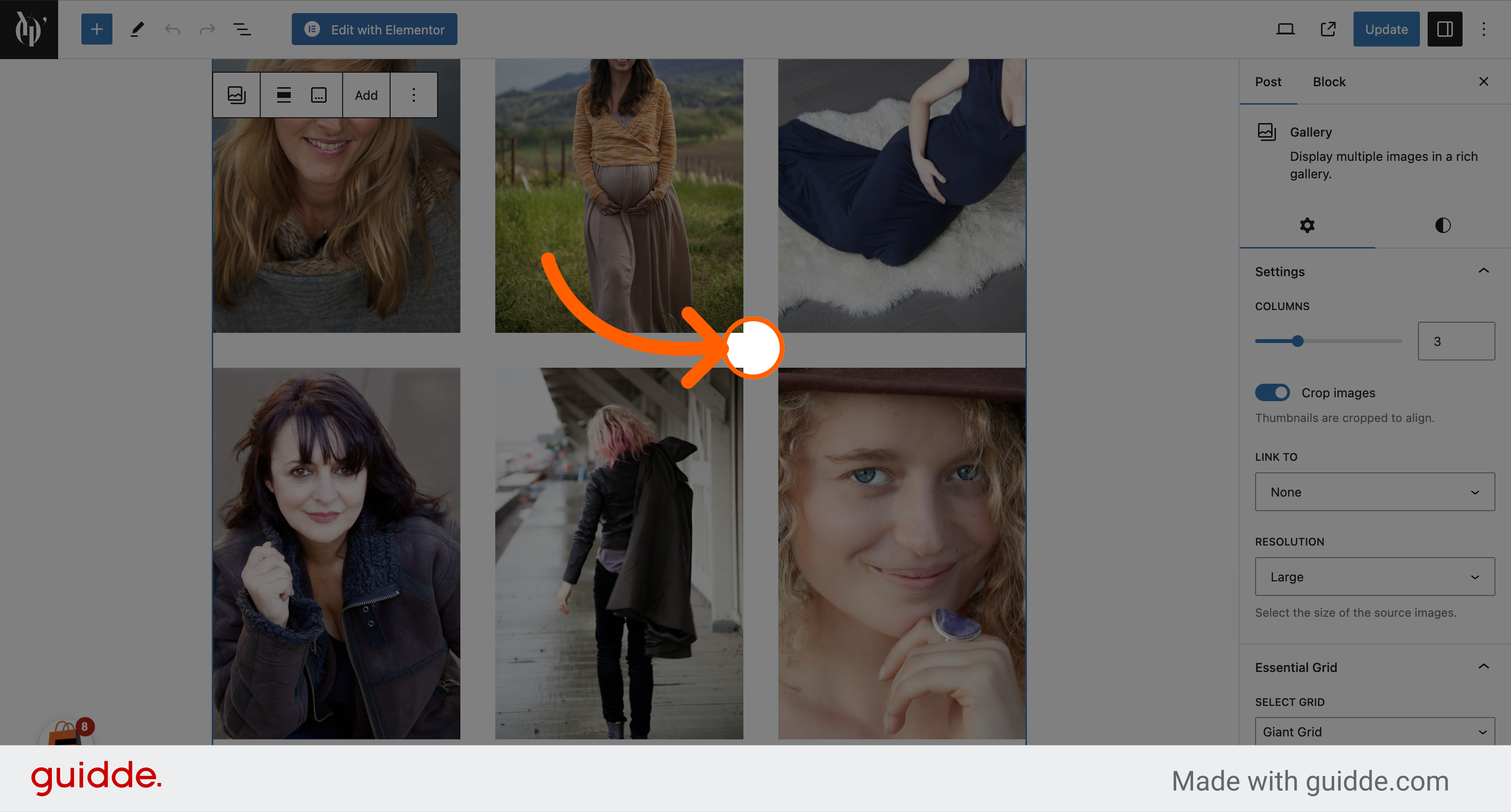 How to edit a WordPress gallery powered by the Essential Grid Plugin ...