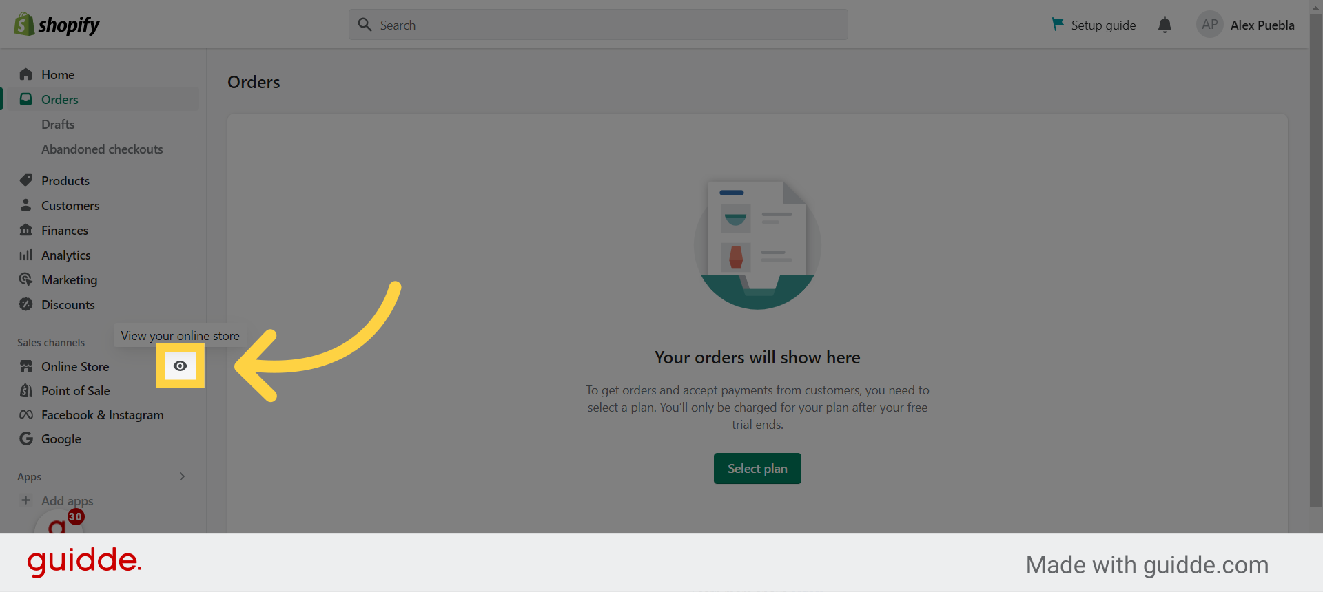 How to add a logo / Branding on Shopify - Guidde | Gallery