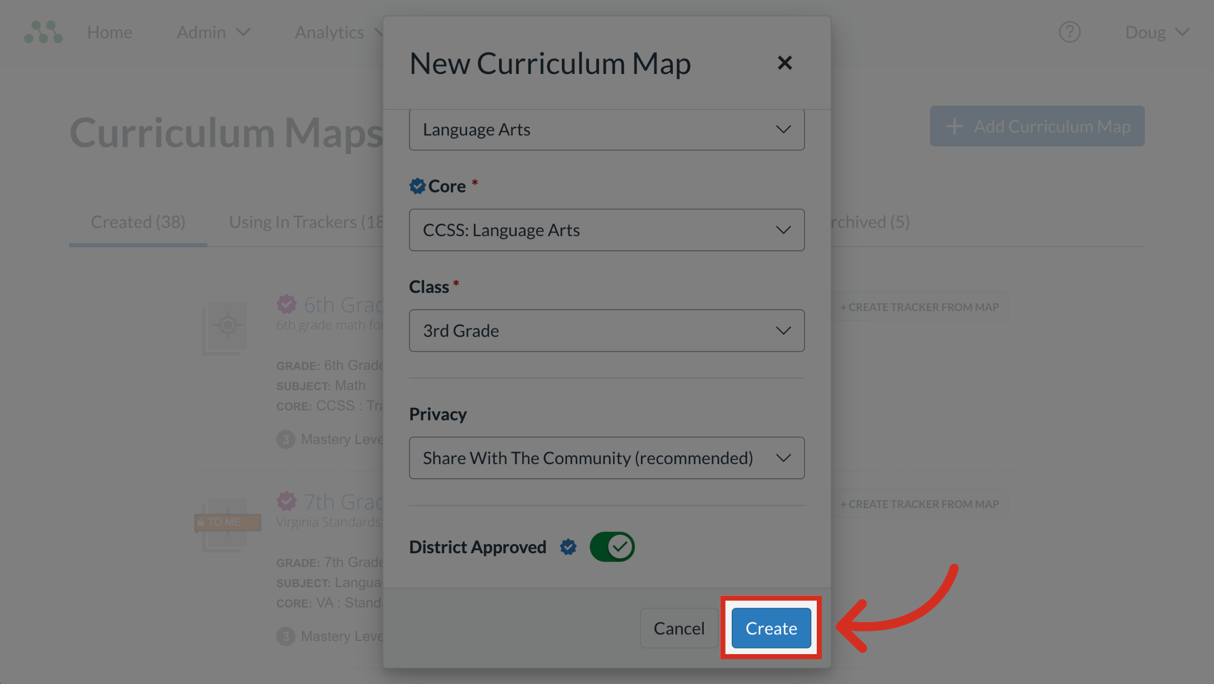 How do I create a curriculum map? - Instructure Community