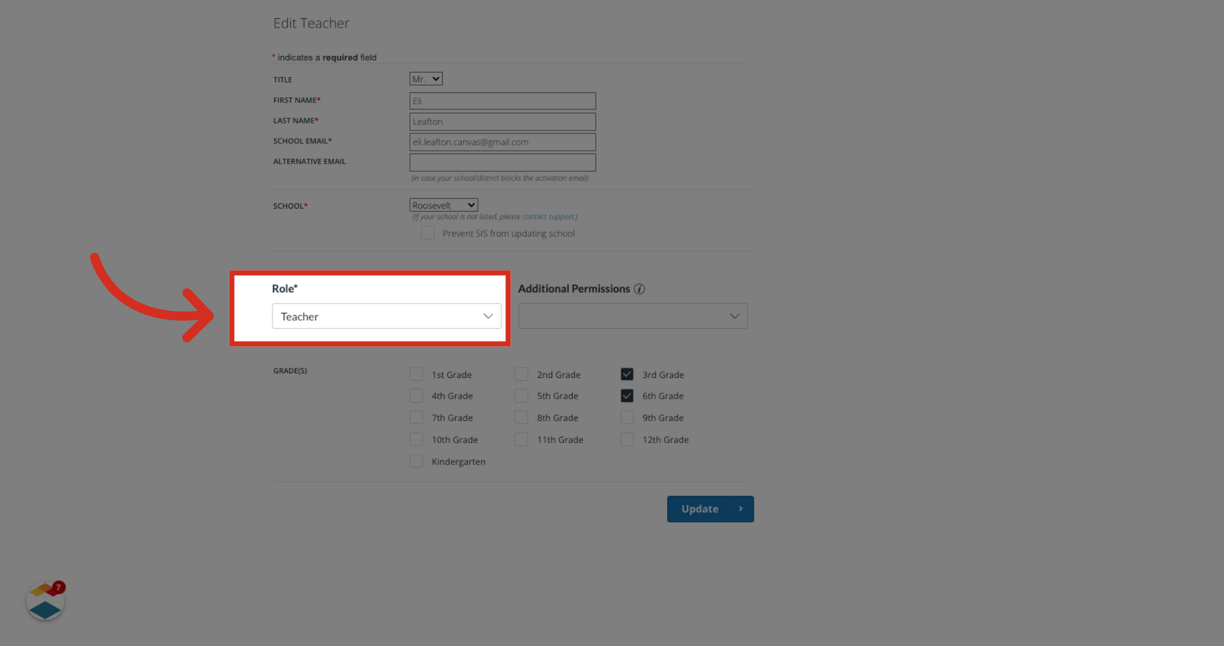 Masterconnect Button How do I edit a staff member's account as a Mastery Connect admin ...