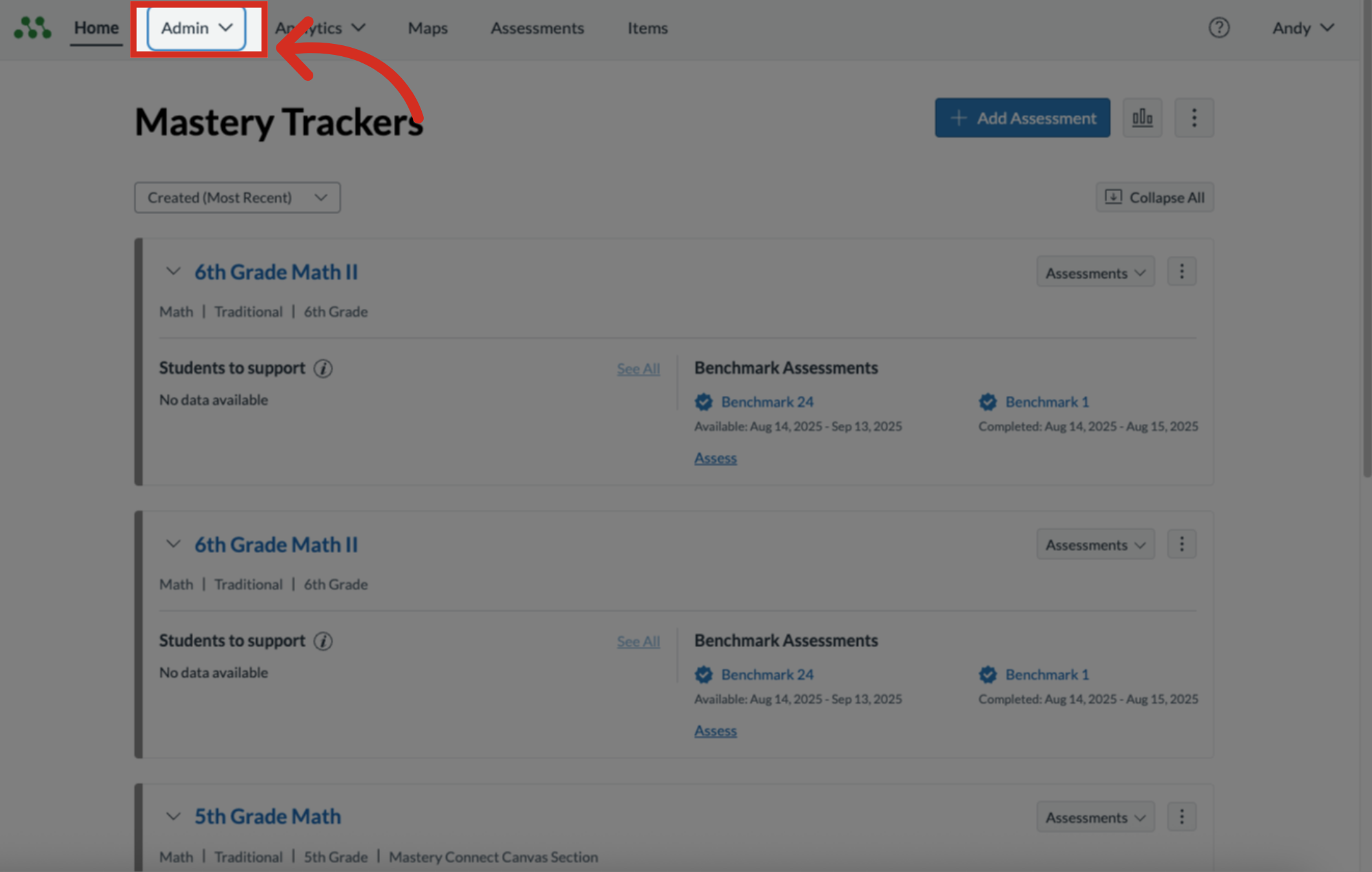 How do I send student activation emails as a Mastery Connect admin ...