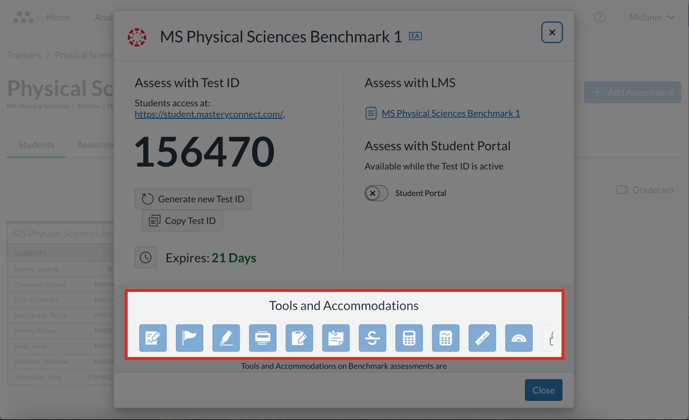 How do I deliver a benchmark assessment to students? - Instructure ...