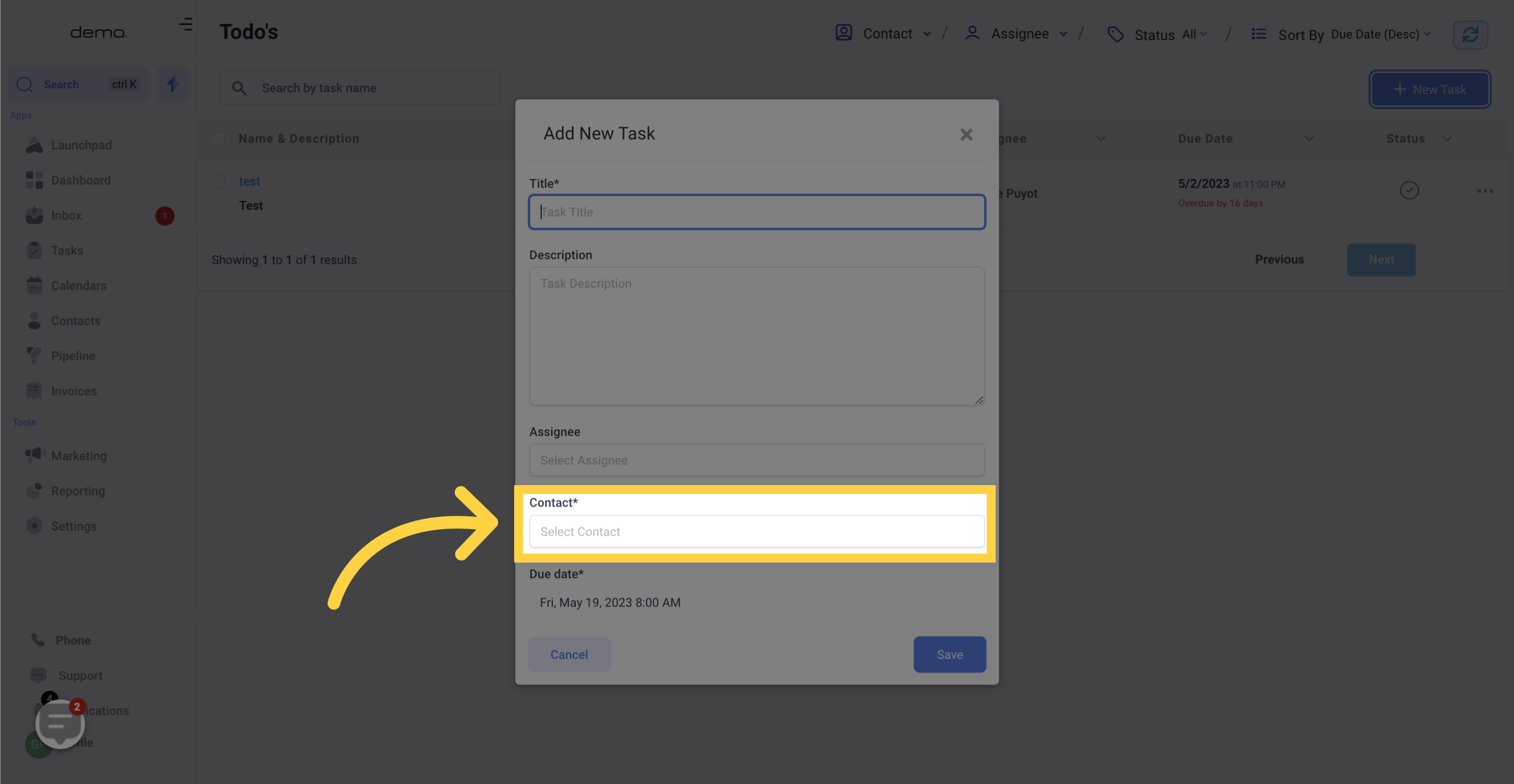 How To Create A New Task In Your CRM Maven HQ how-to-create-a-new-task-in-your-crm-maven-hq