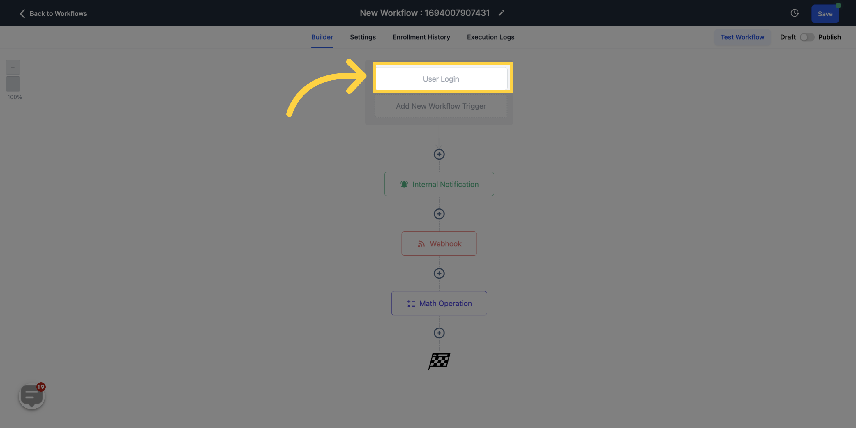 Overview of workflow triggers genie ai