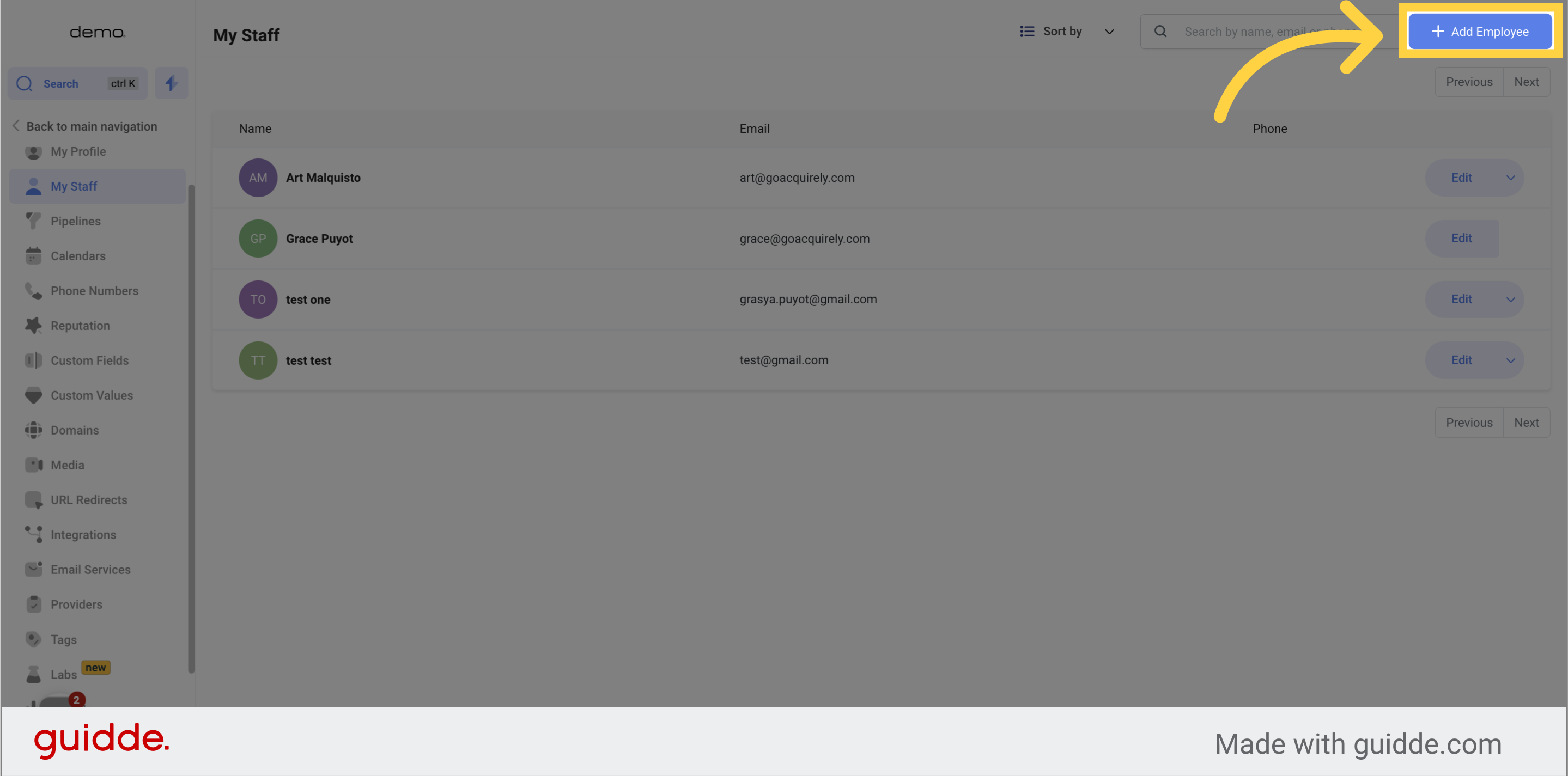 How to Create a New Team Member in Your CRM | SURPLUS SYSTEMS