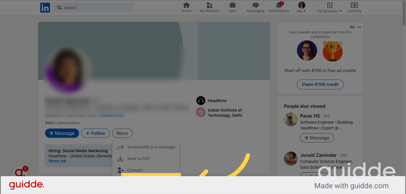 How to block someone on linkedin guidde gallery