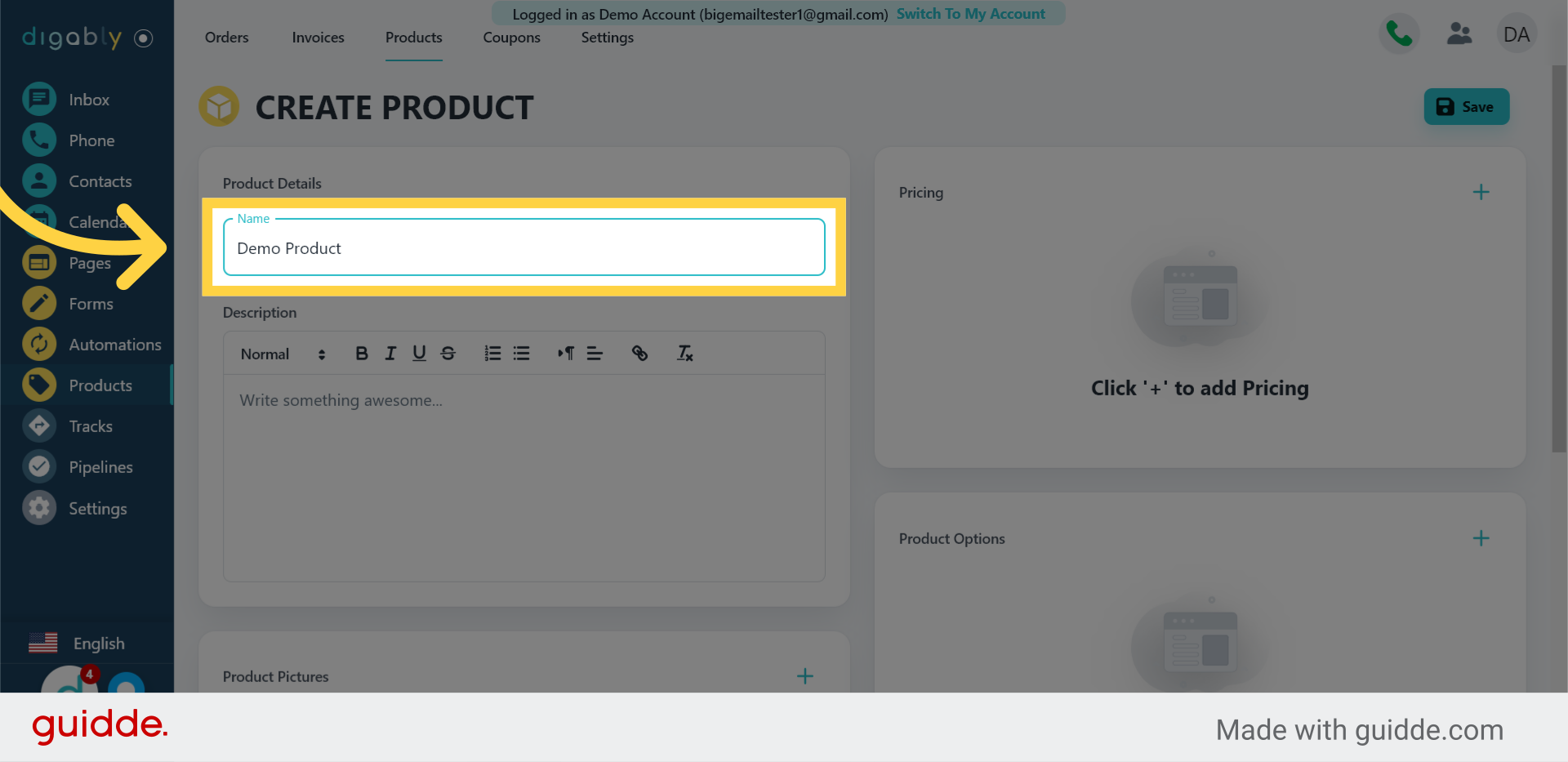 How To Create A Product Digably Help Docs How To Create A Product Digably Help Docs