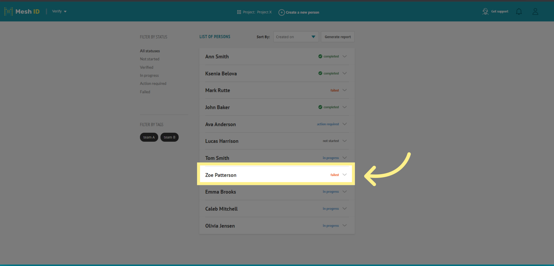 Troubleshooting: Identity Verification – Mesh ID Support