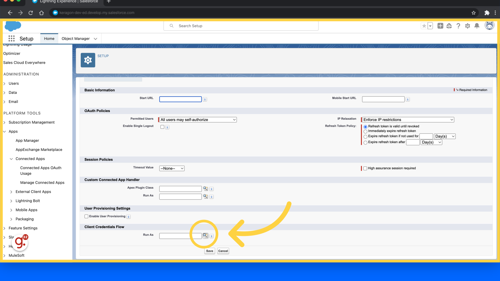 How to find your client id and secret in Salesforce – Keragon