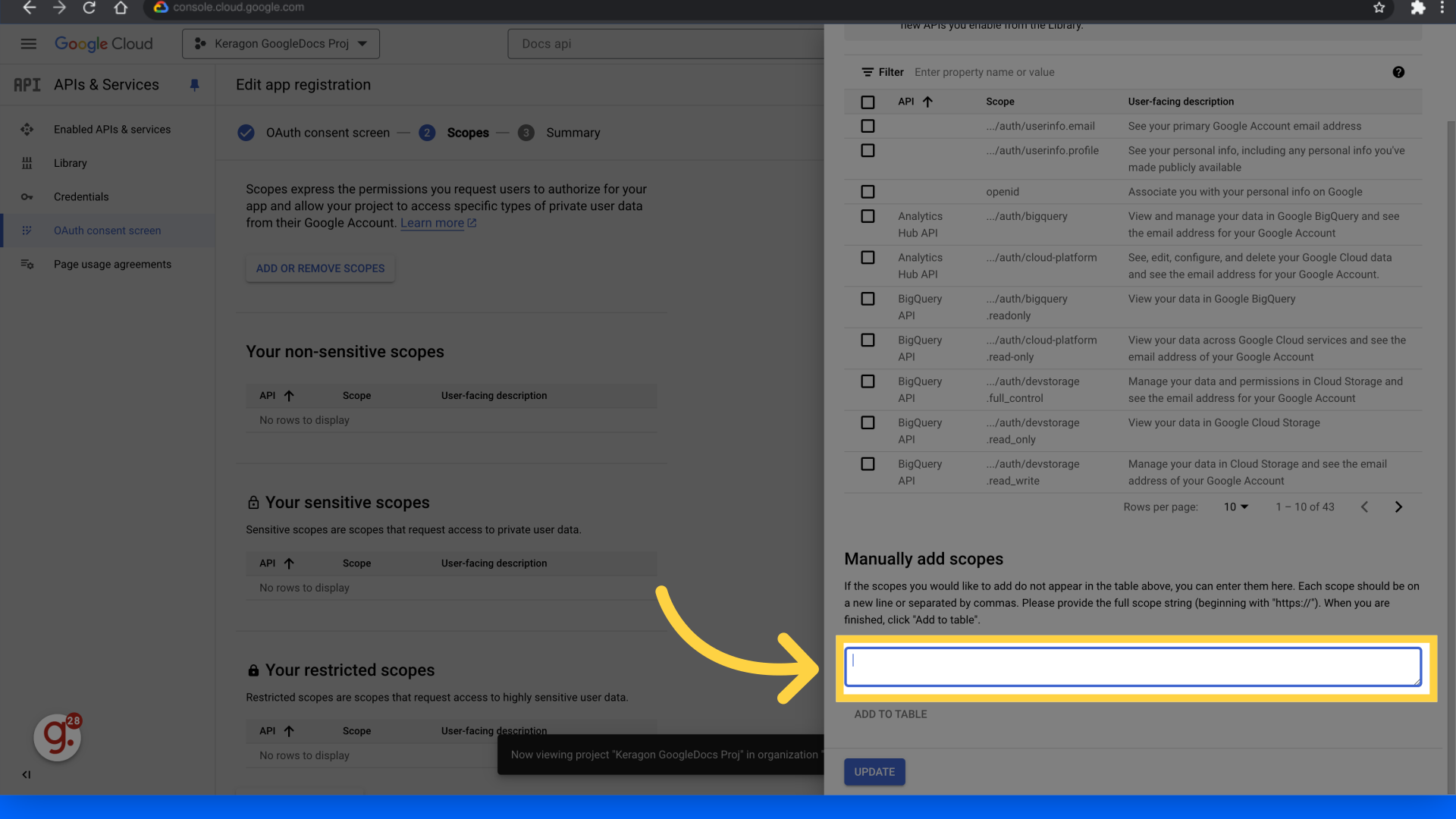 How to find your OAuth 2.0 client credentials in Google Docs – Keragon
