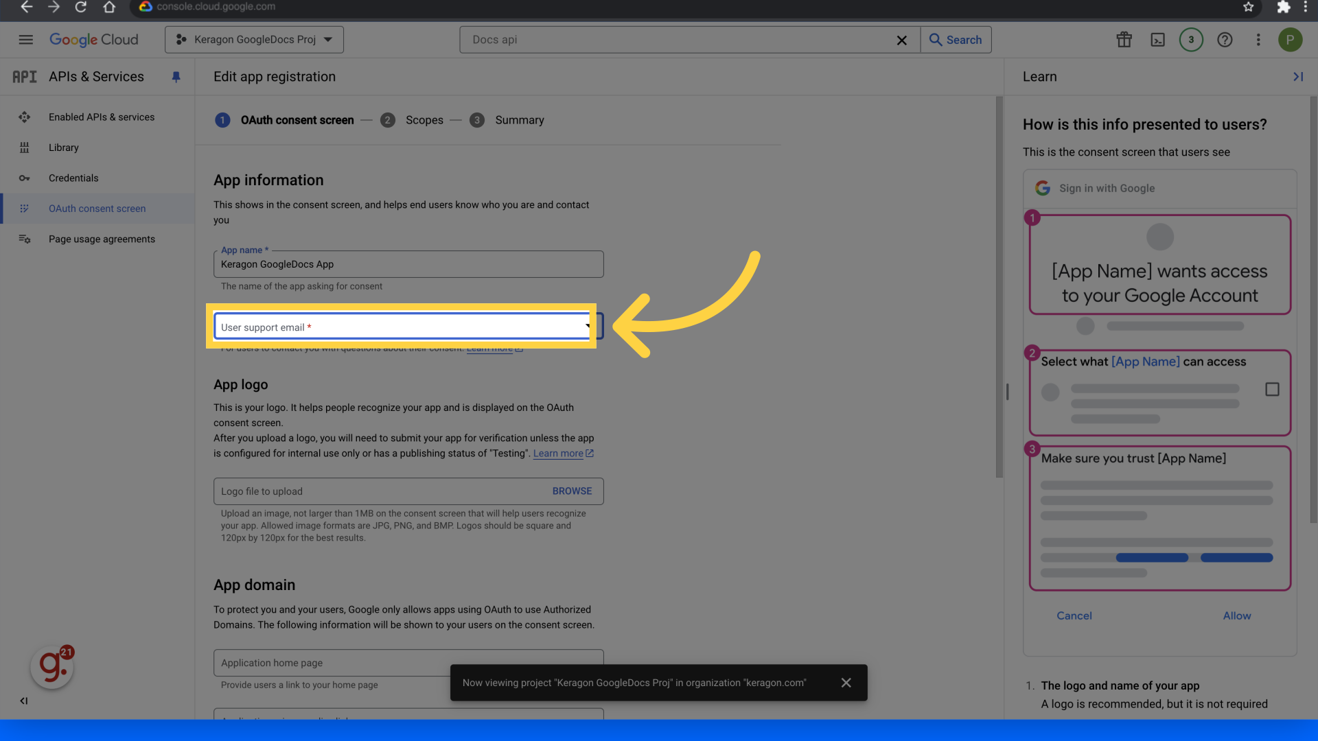 How to find your OAuth 2.0 client credentials in Google Docs – Keragon