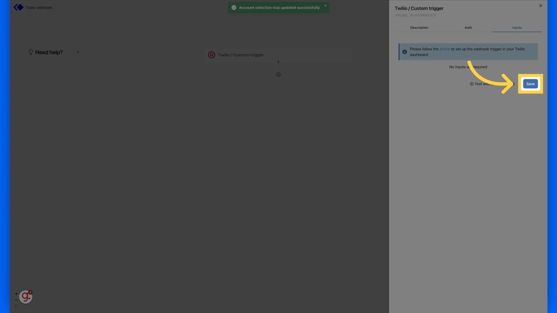 How to setup Keragon webhook in Twilio – Keragon