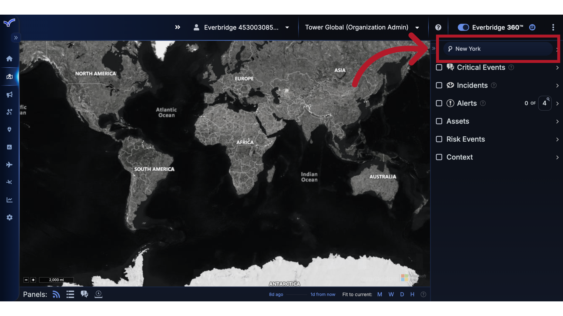 VCC: Creating a Saved View in Visual Command Center – Everbridge