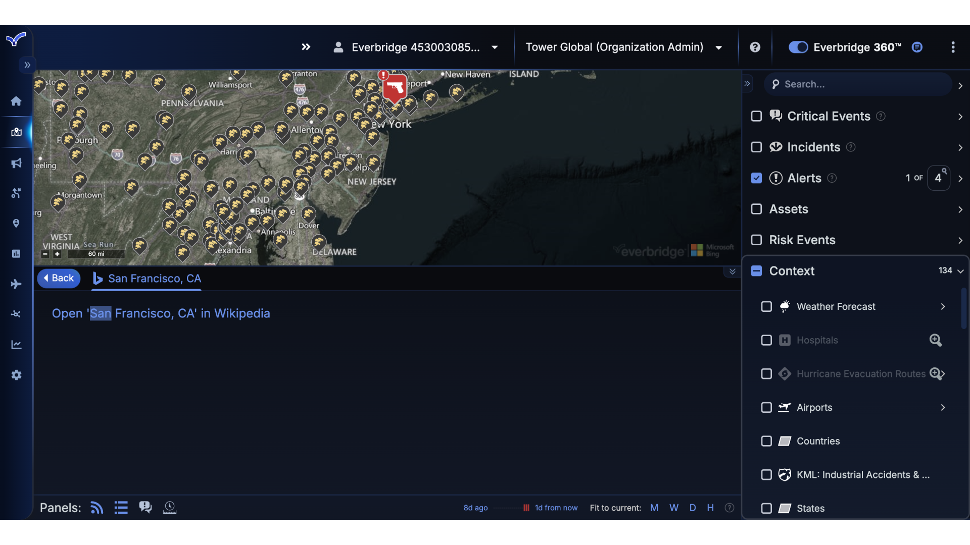 VCC: Creating a Saved View in Visual Command Center – Everbridge