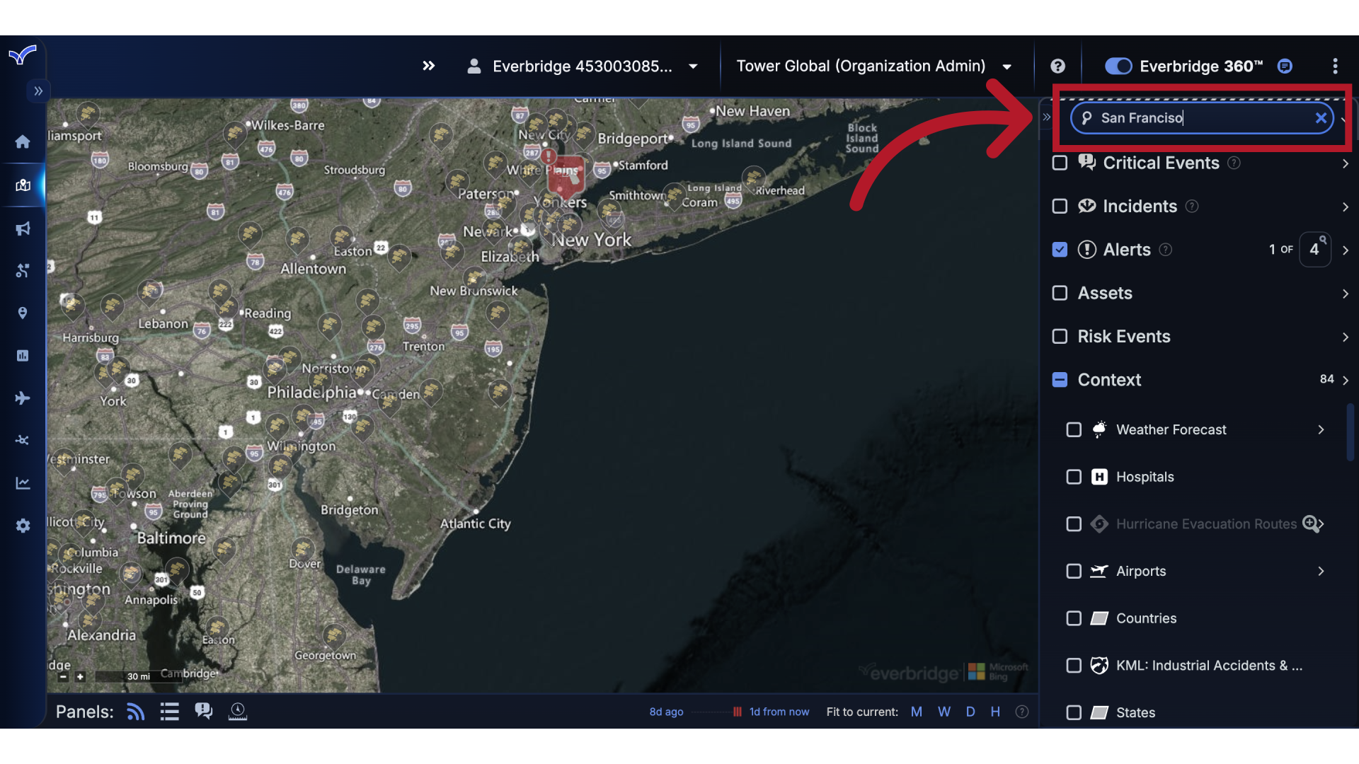 VCC: Creating a Saved View in Visual Command Center – Everbridge