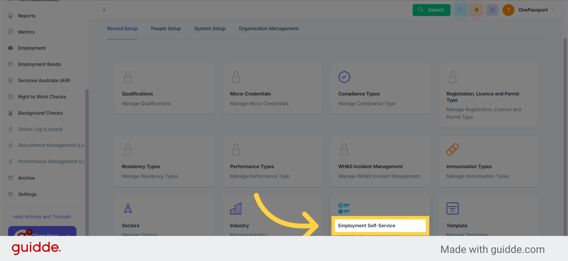 Creating A Consent Form Onepassport