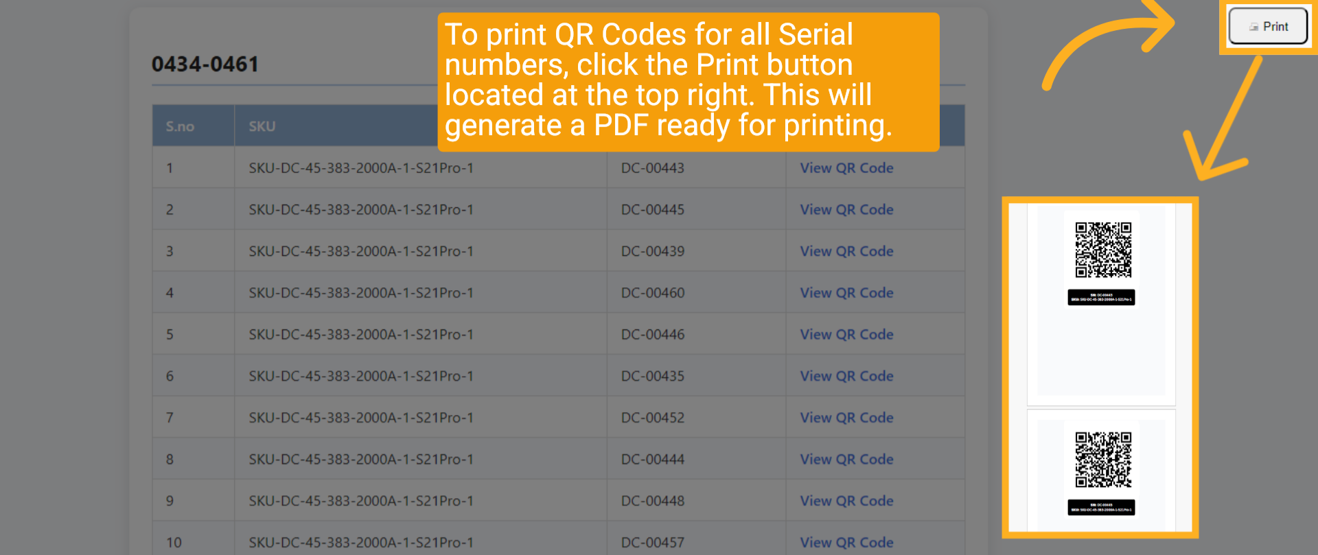 Printing or Scanning QR Codes - Fruition RevOps