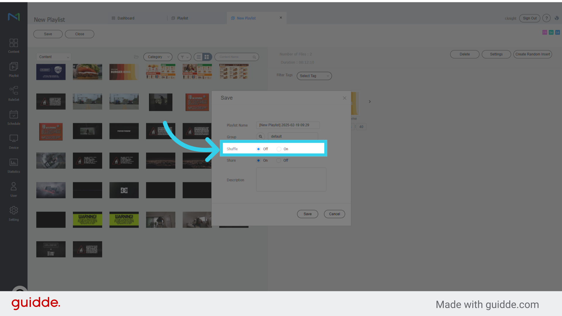 How to Create a Playlist in MagicInfo