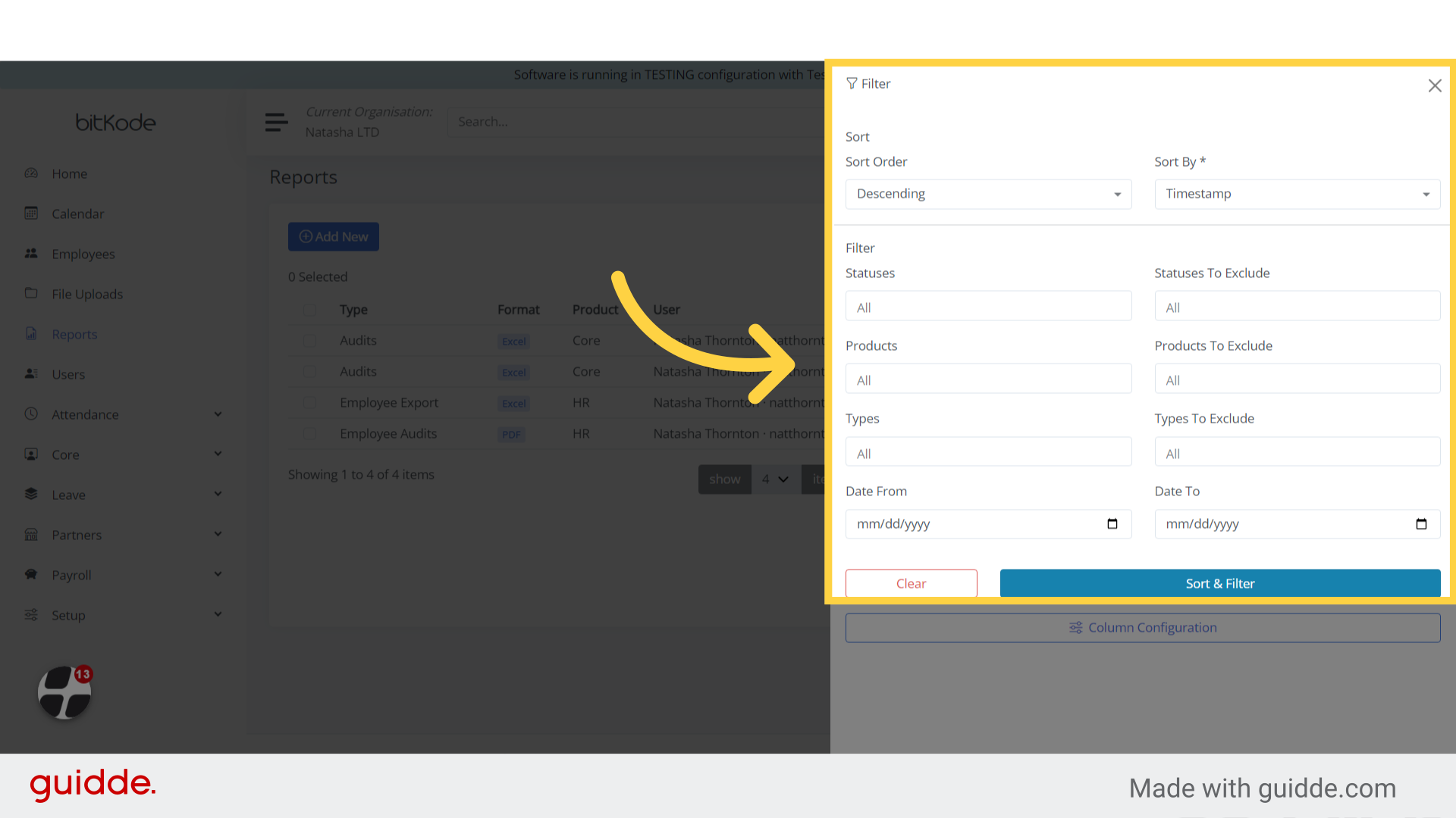 How do I monitor user activity on bitKode (Audits)? - bitKode