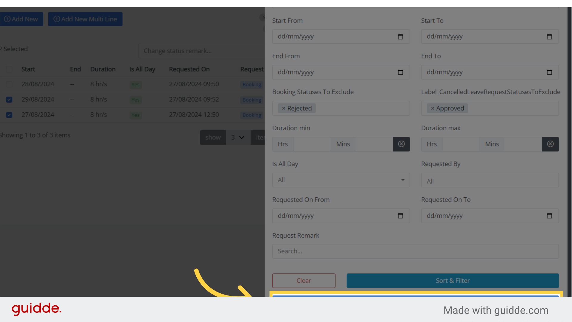 How do I view and approve leave requests? - bitKode