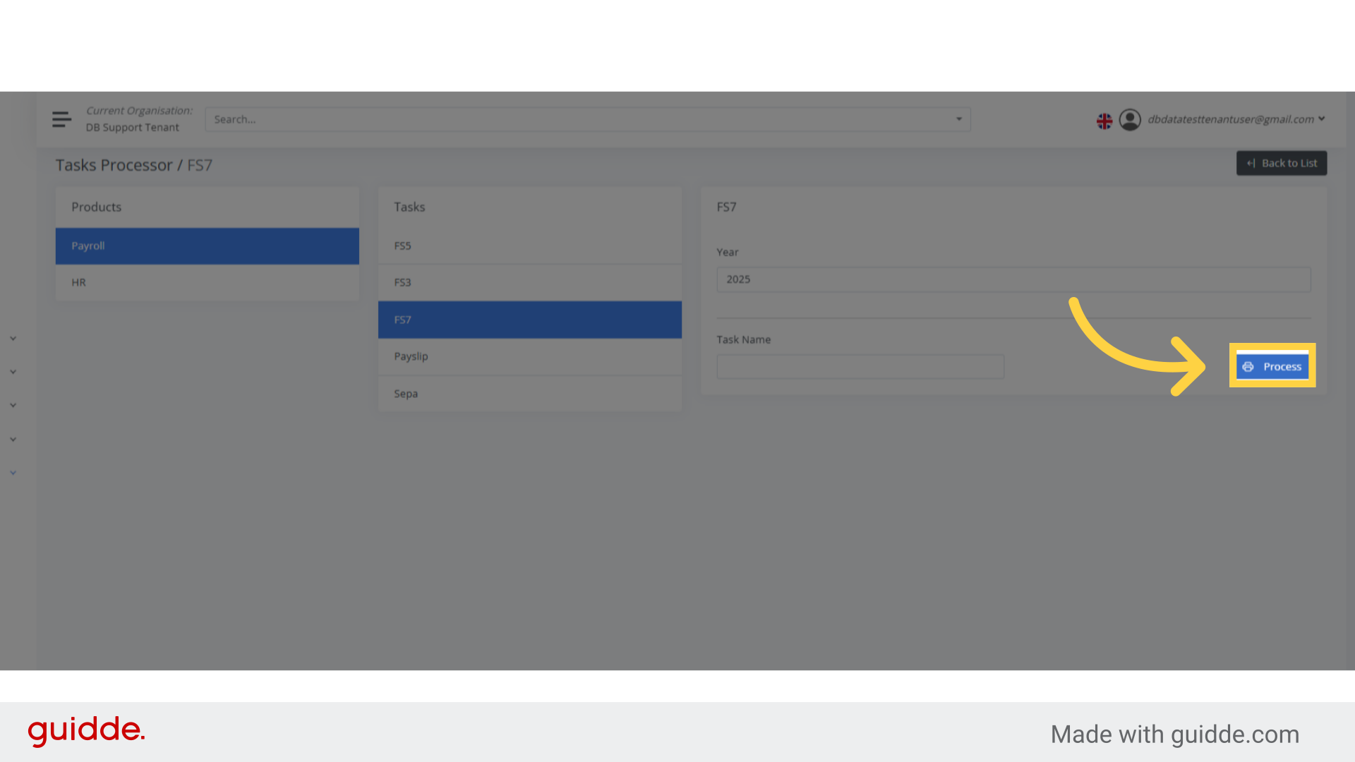 How do I generate an FS7? - bitKode