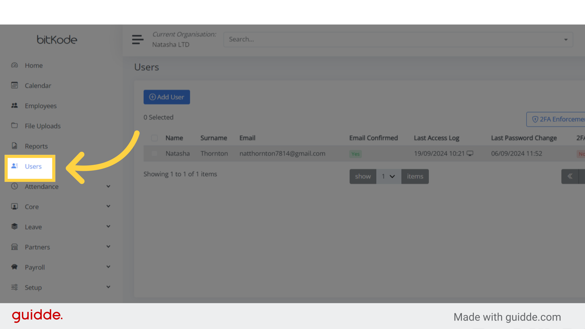 What are the different levels of access in bitKode CORE? - bitKode