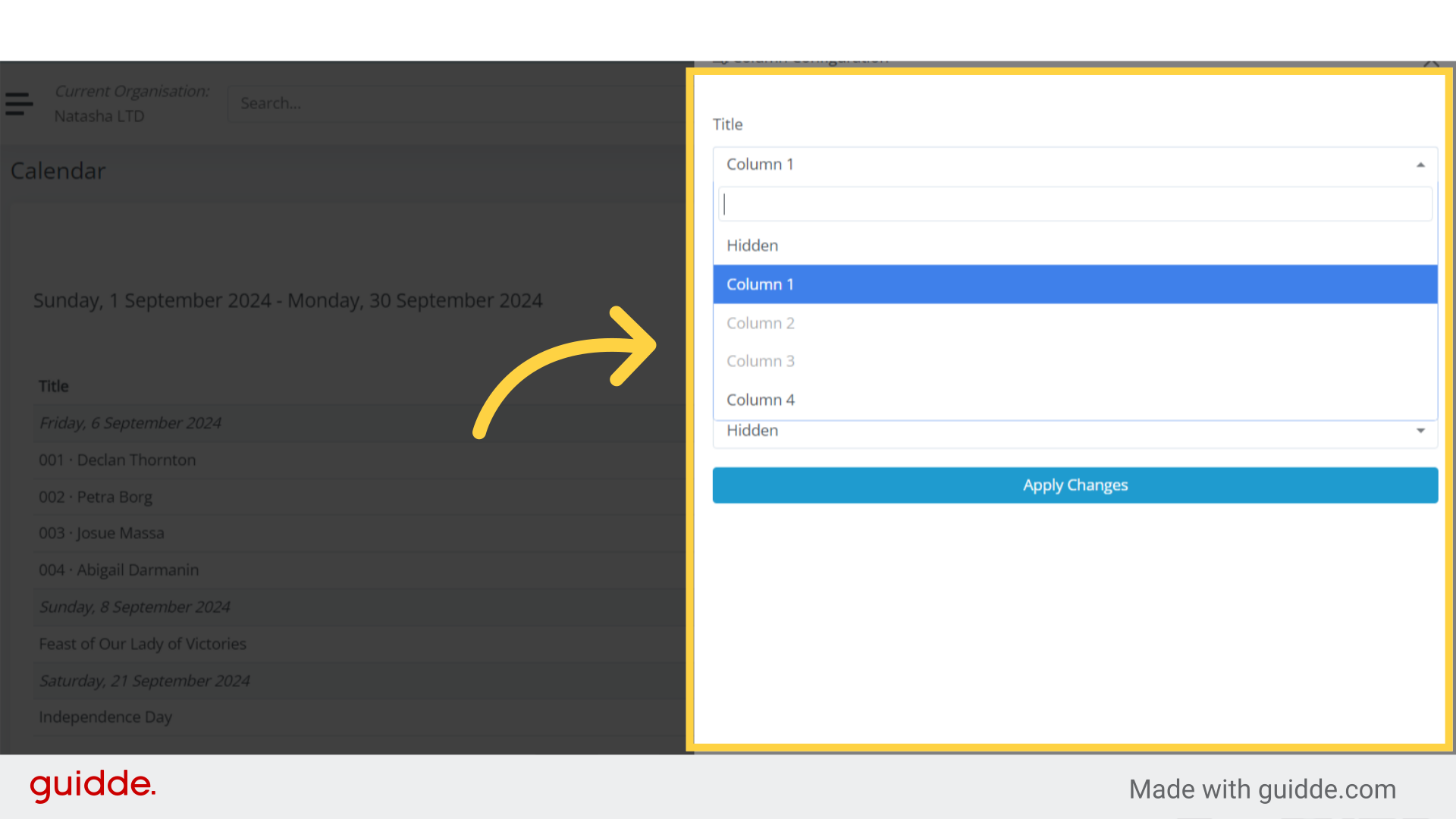The Company Calendar - bitKode