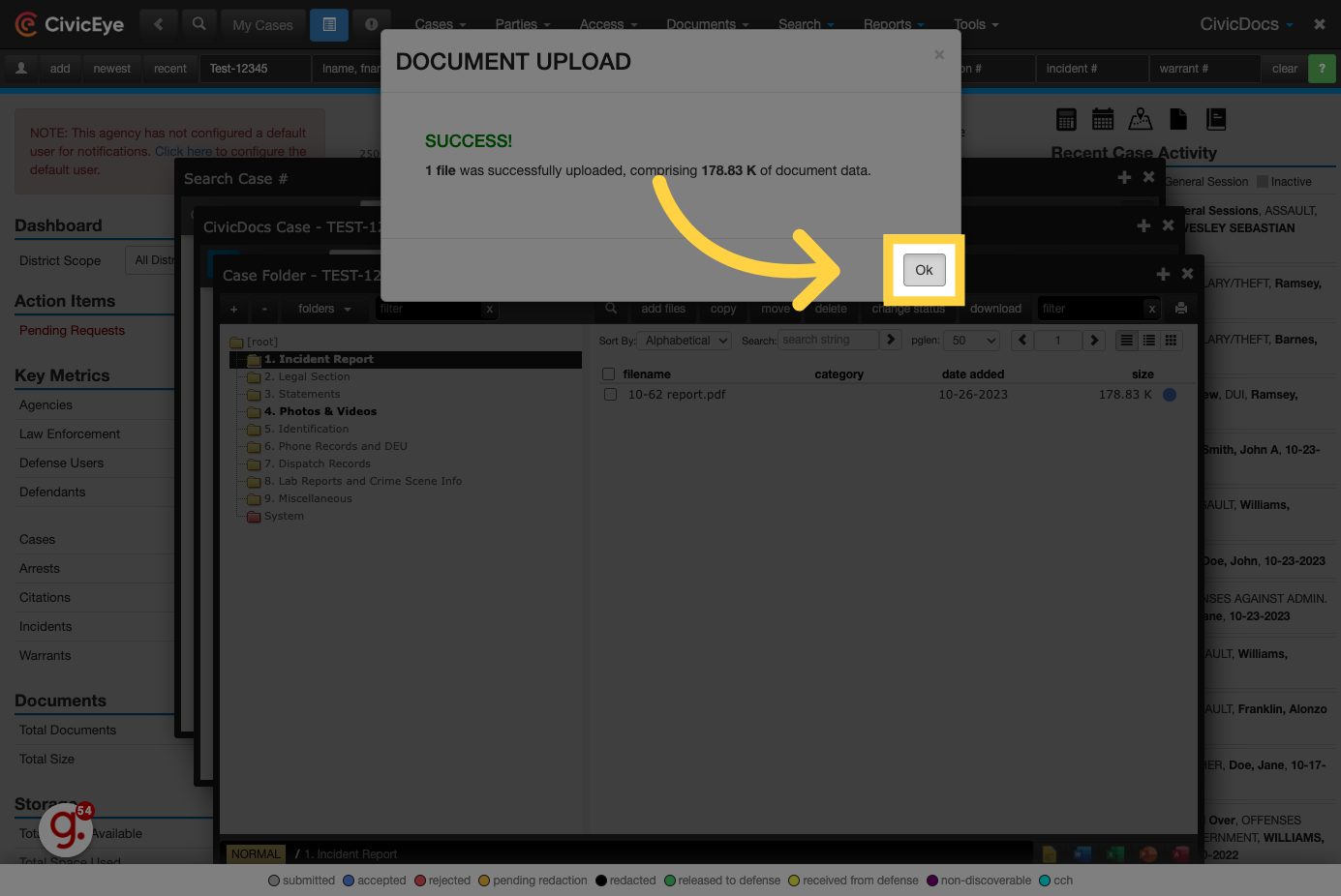 How to Upload Evidence and Files into CivicDocs
