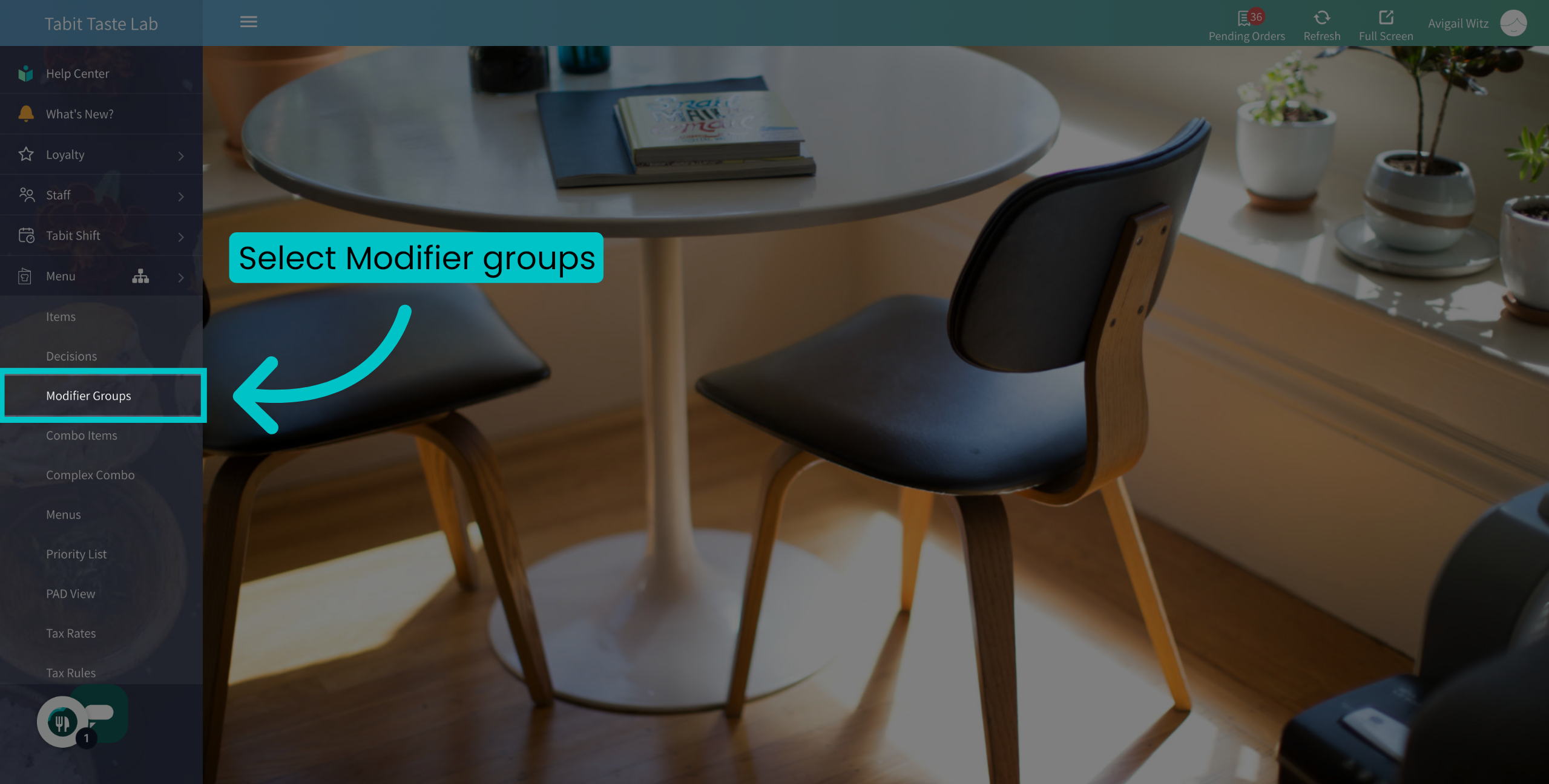 Removing a Modifier Group from a Lead Item – Tabit Help Center