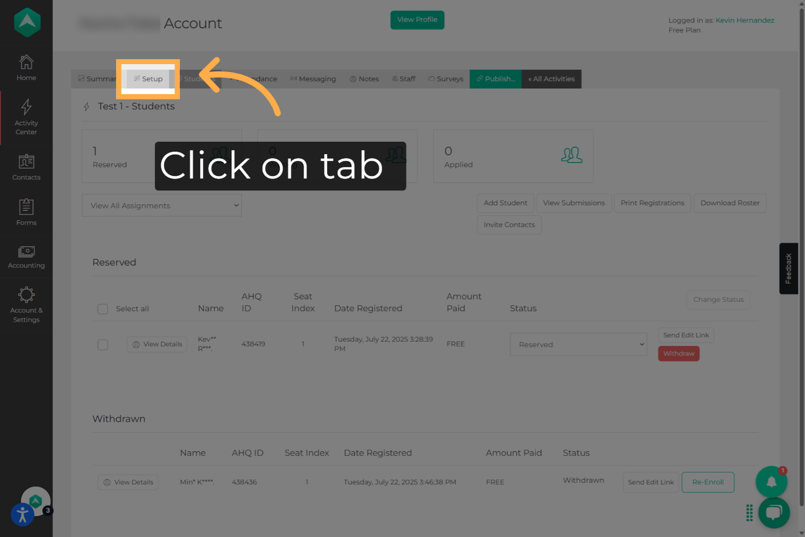How to Enable Check-In and Check-Out