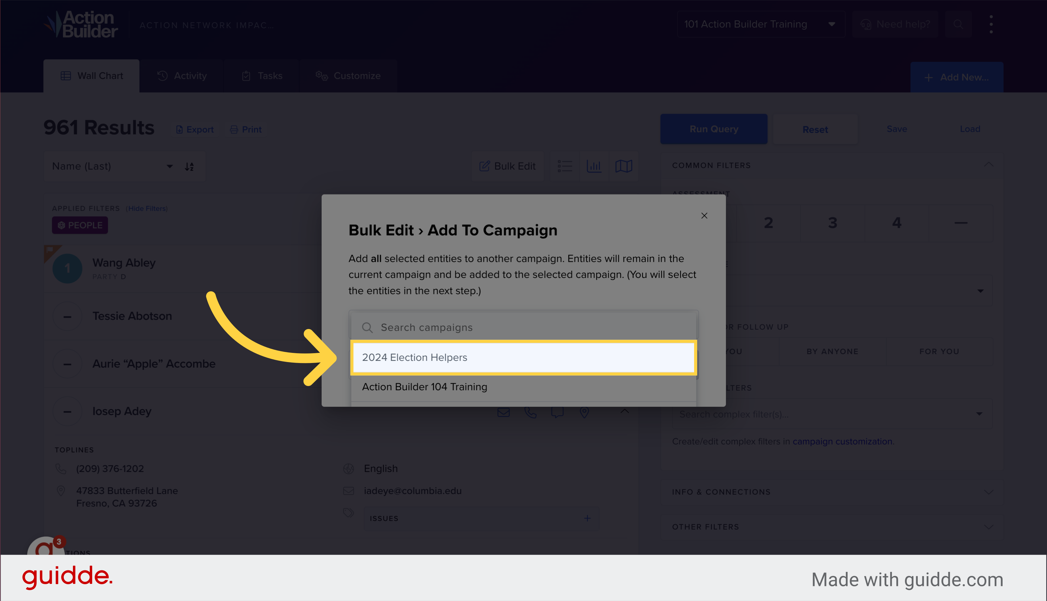 How to Add Entities to Another Action Builder Campaign – Action Builder