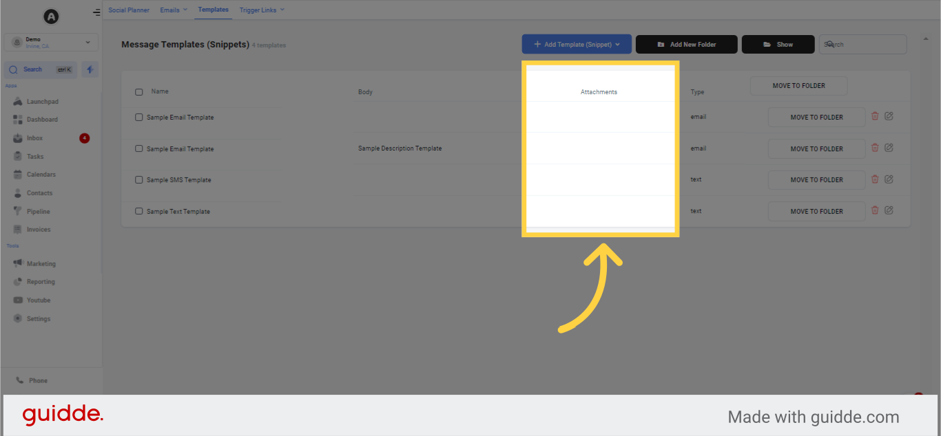 Overview Template Genie AI