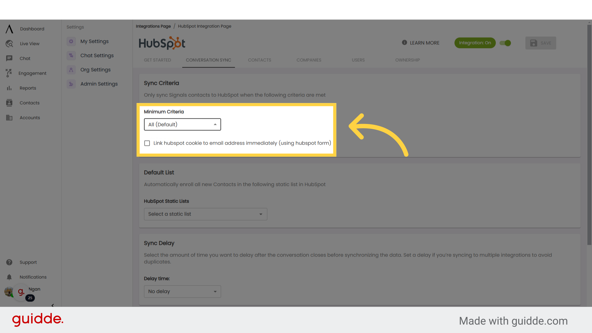 HubSpot - Signals Help Docs