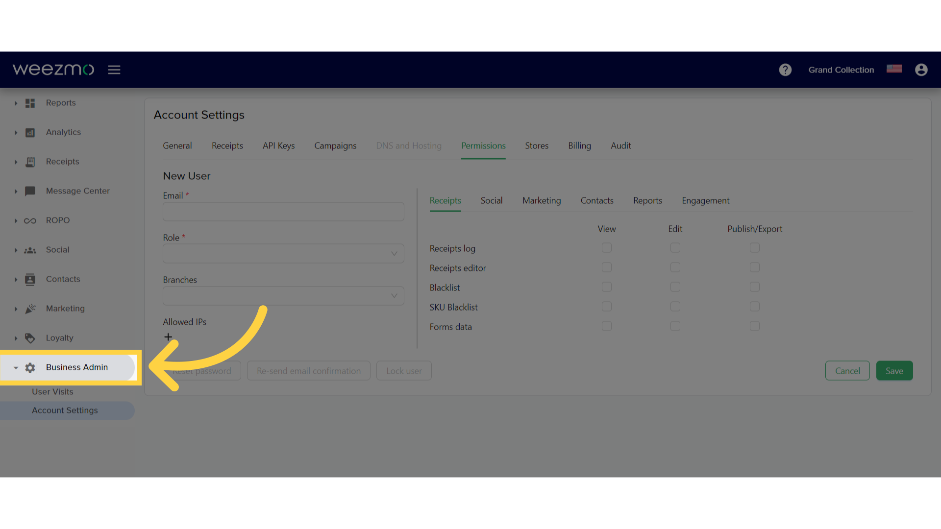 Account Settings - Overview - Knowledge Base