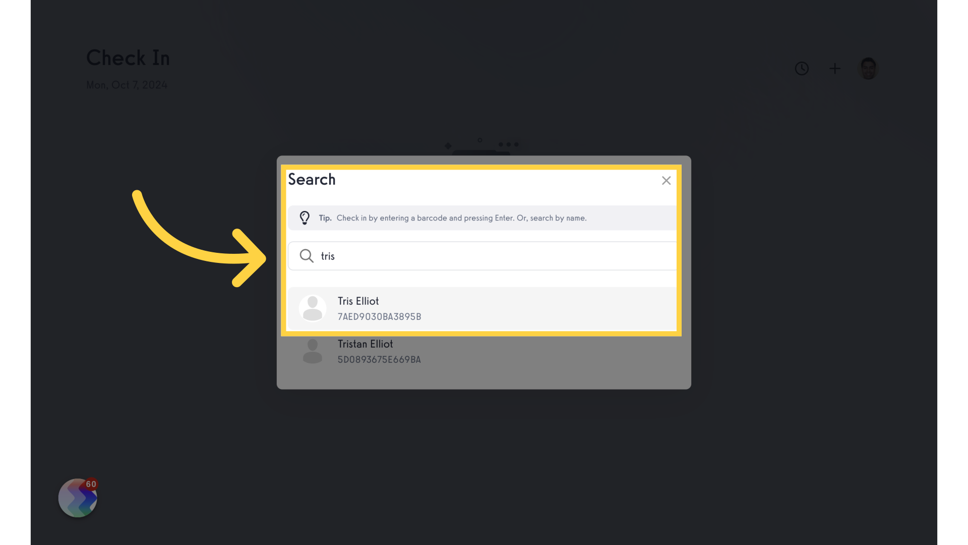 Open Gym Check-in to a Specific Service | Exercise.com Knowledge Base