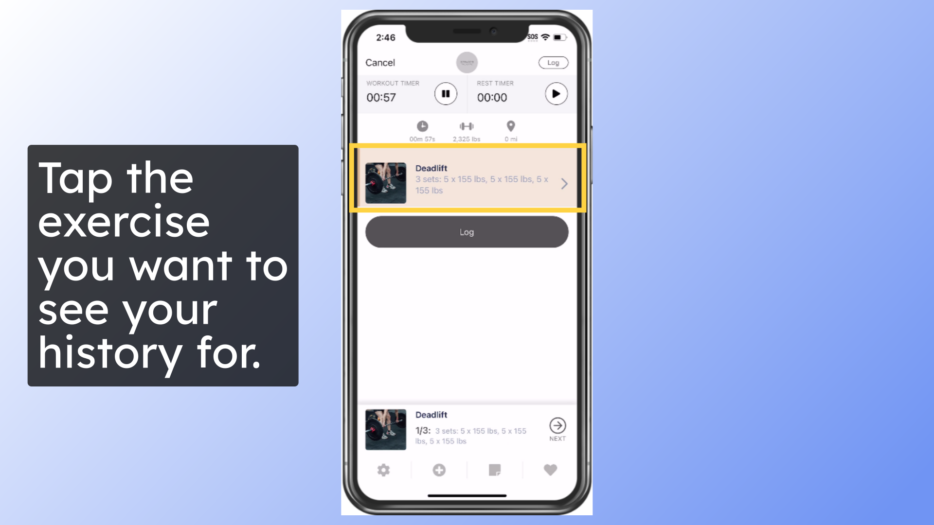 How to View Exercise History in the App | Exercise.com Knowledge Base