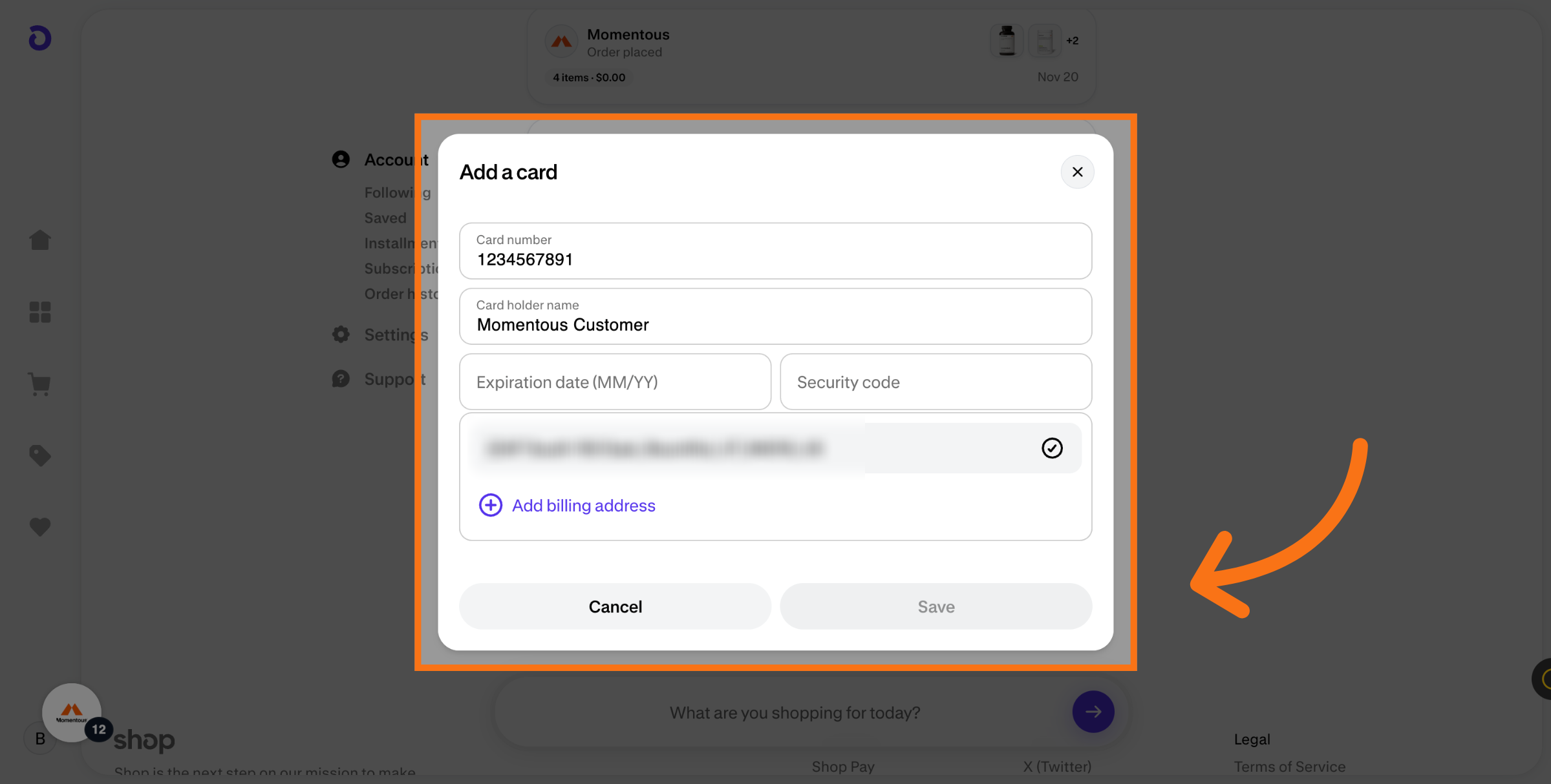 How do I update my Shop Pay Payment Method? – Help