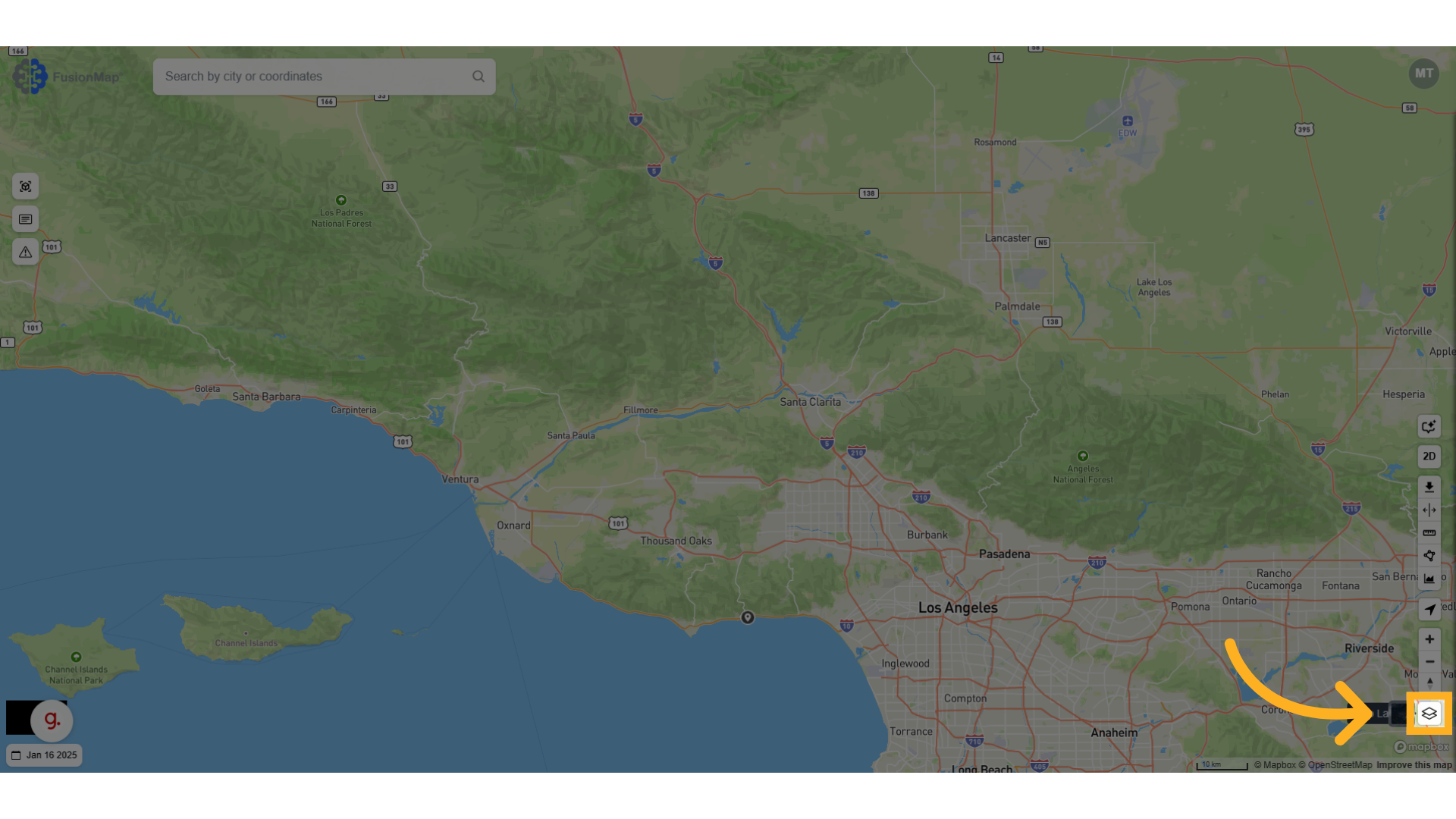 Map Split Mapviewer SplitView - FusionMap