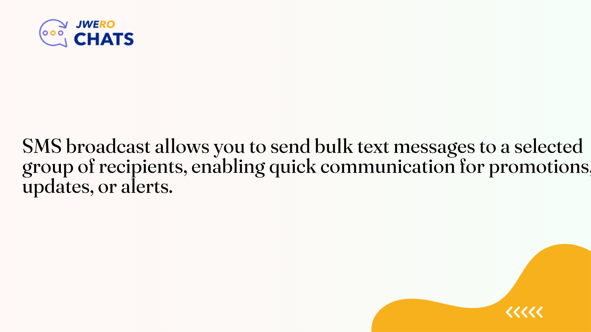 How To Send SMS Broadcast