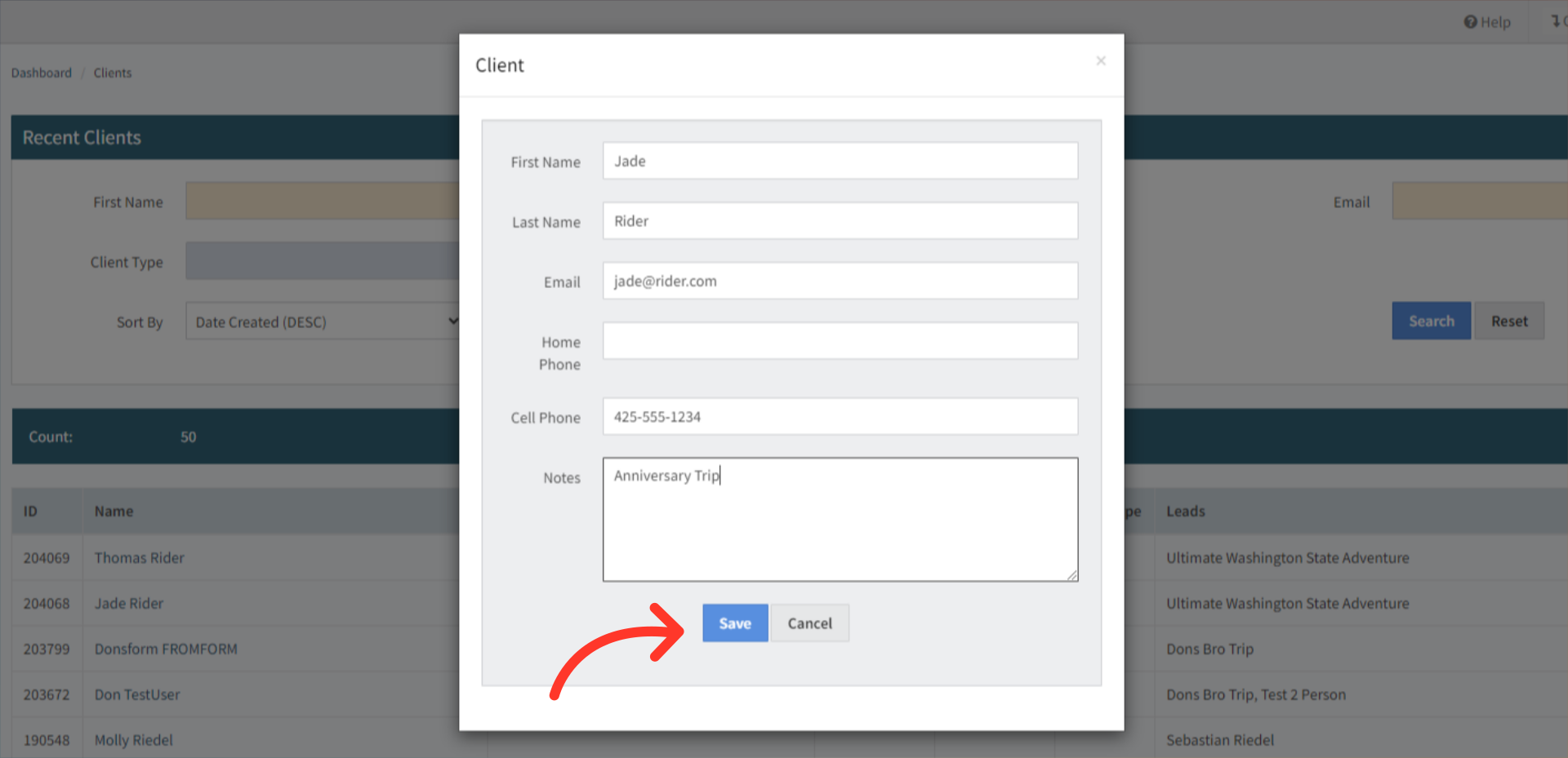 How to Create a New Client